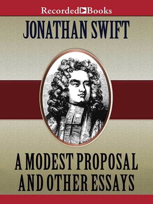 cover image of A Modest Proposal and Other Writings